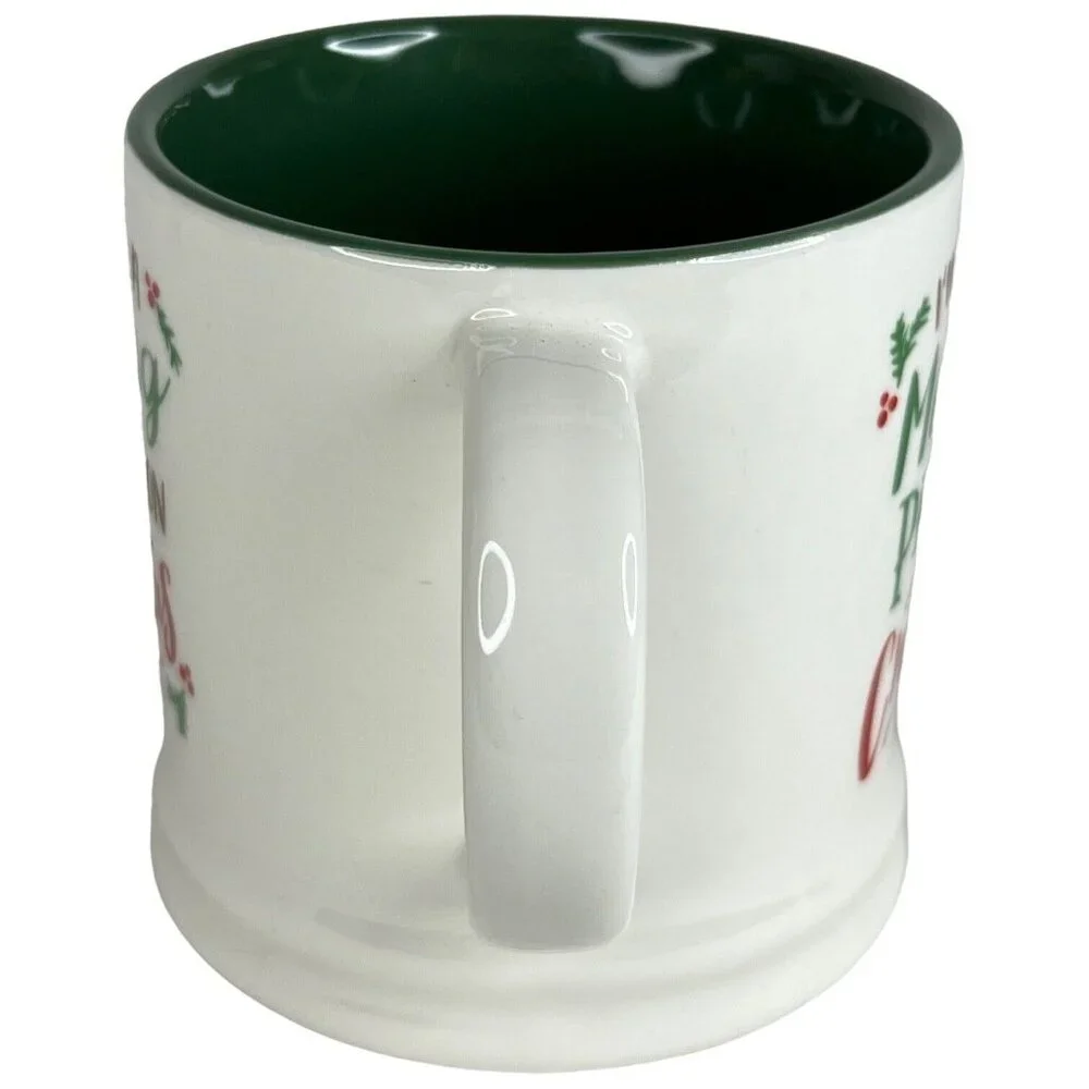 Threshold Im Only A Morning Person On Christmas Mug White Green Cup Target Home - Picture 5 of 7